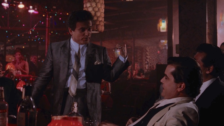 Joe Pesci as mobster Tommy DeVito