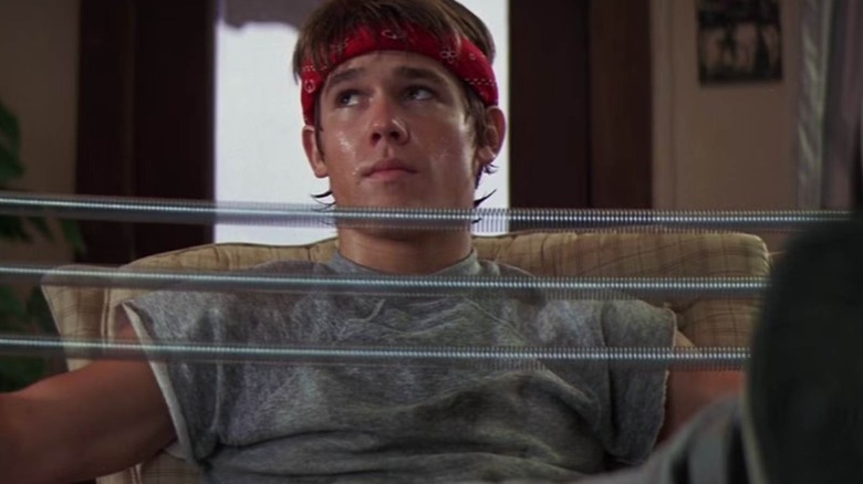 Brand working out in The Goonies