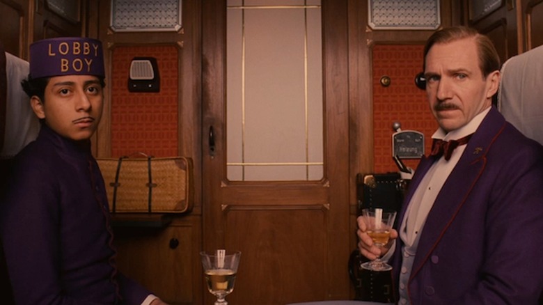 Grand Budapest Hotel Tony Revolori and Ralph Fiennes