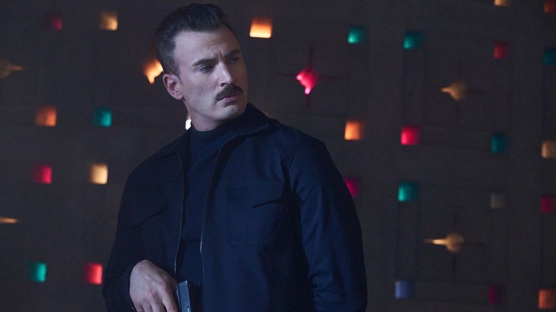 Chris Evans as Lloyd Hansen, a CIA agent in The Gray Man