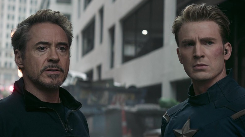 Tony Stark and Steve Rogers together