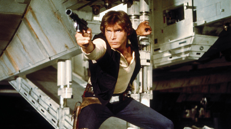 Han Solo Shoots Blaster