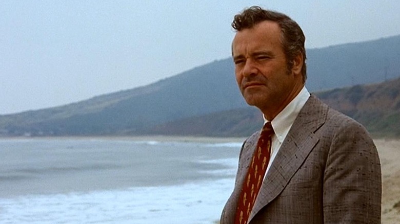 Lemmon on beach thinking