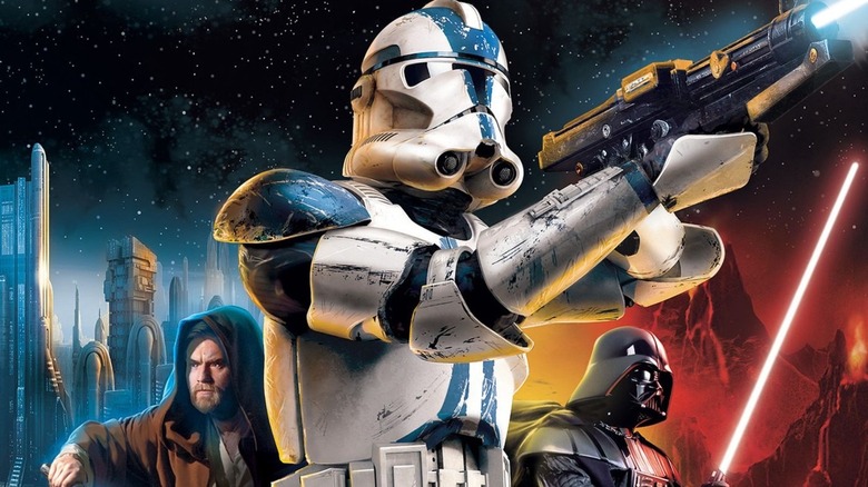 Star Wars Battlefront 2 2005 cover art 