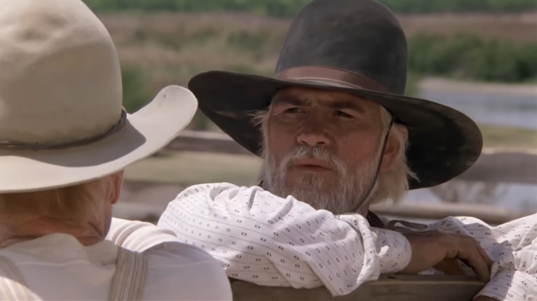 Woodrow Call (Tommy Lee Jones) Talks with August McCrae (Robert Duvall) about Lovesome Dove