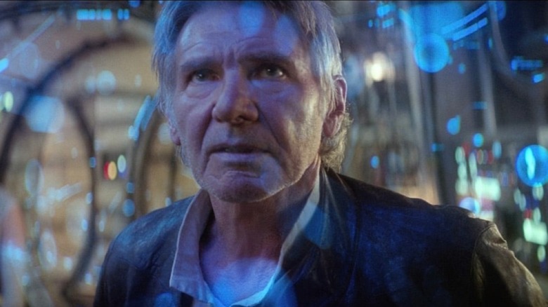 Han Solo in The Force Awakens