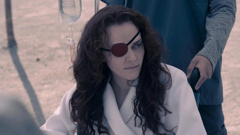 Madeline Brewer as Janine in The Handmaid's Tale
