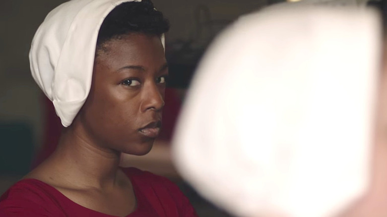 Samara Wiley as Moira in The Handmaid's Tale