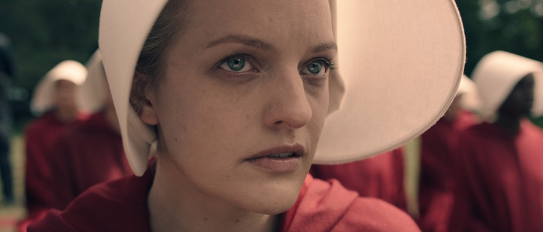 Elisabeth Moss in The Handmaid's Tale