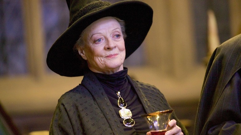 Dame Maggie Smith in Harry Potter and the Sorcerer's Stone
