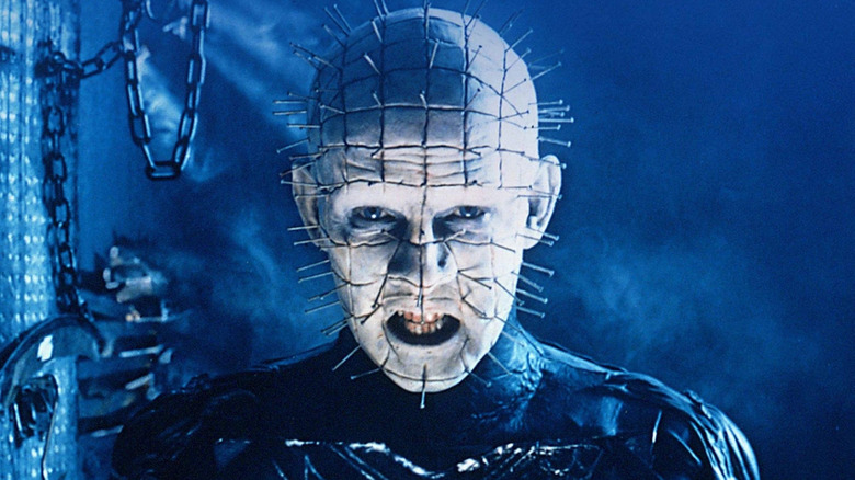 Doug Bradley stars in Hellraiser (1987)