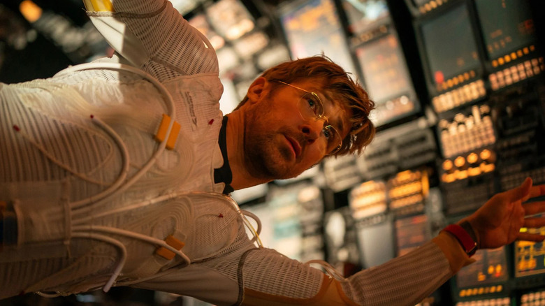 Dr. Ryland Grace in space in Project Hail Mary