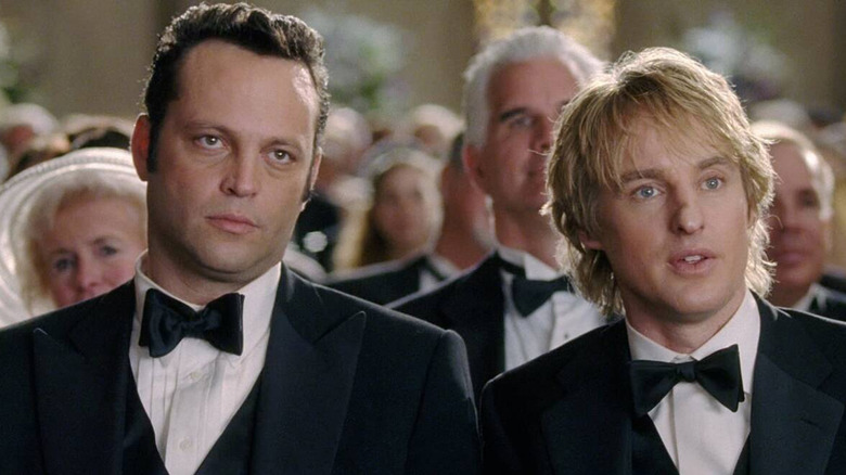 Owen Wilson and Vince Vaughn in Wedding Crashers.