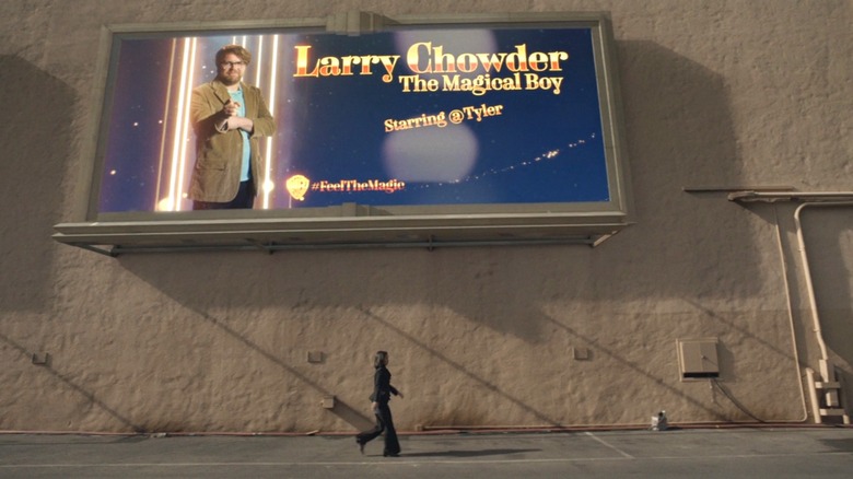 Larry Chowder the Magical Boy sign in Barry