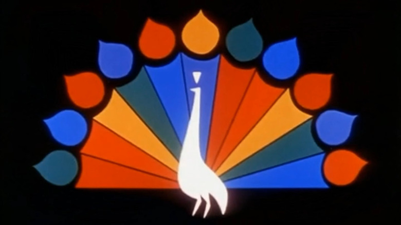 The 1960s NBC peacock logo