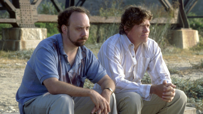 Sideways Paul Giamatti and Thomas Haden Church