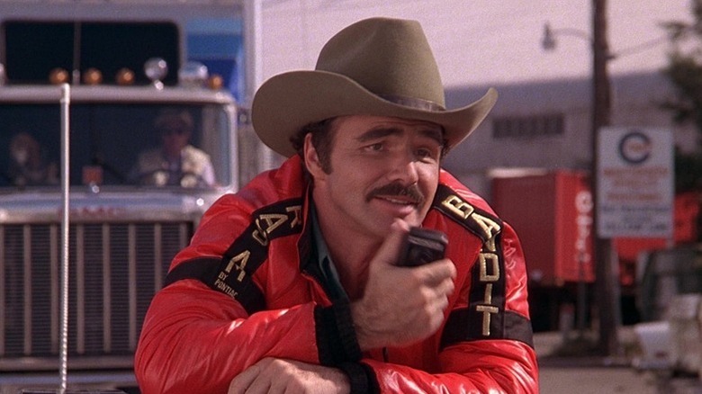 Burt Reynolds on the CB radio as Bo Darville in Smokey and the Bandit