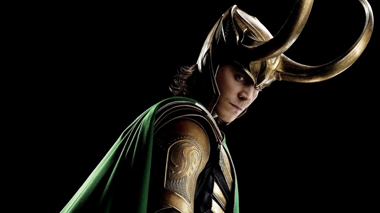 Loki character poster from Avengers