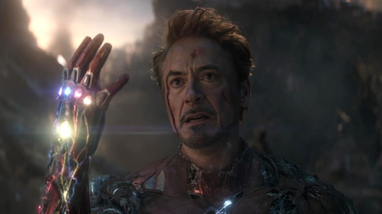 Iron Man snaps