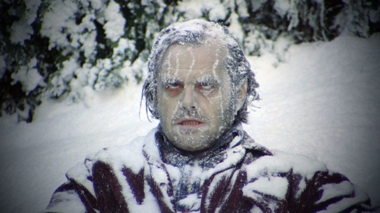 Jack Nicholson frozen