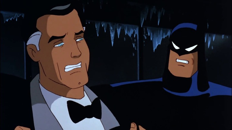 Ferris Boyle and Batman in Heart of Ice