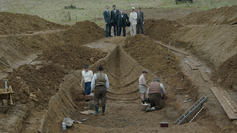 The Dig excavation