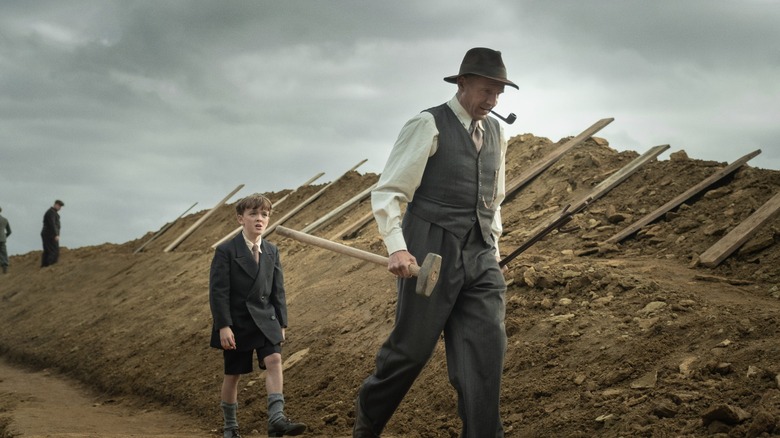 Ralph Fiennes as Basil Brown