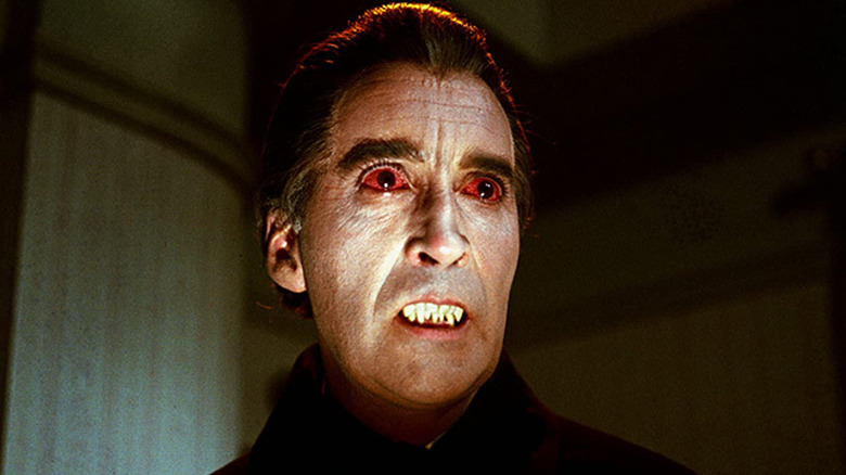 Christopher Lee in Dracula Has Risen from the Grave