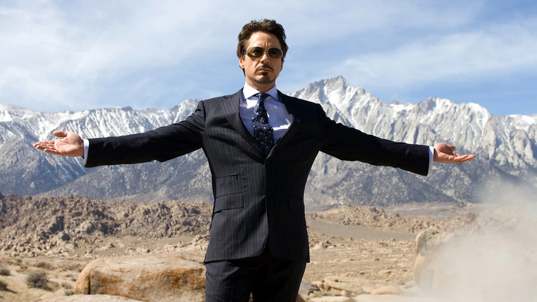 Robert Downey Jr. as Tony Stark in Iron Man