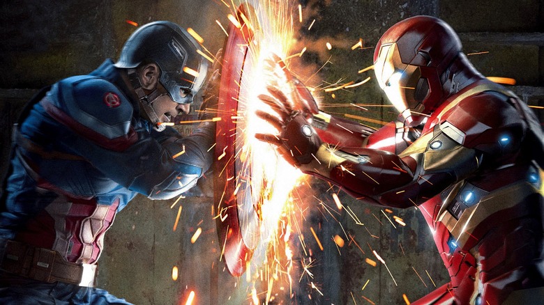 Captain America vs Iron Man