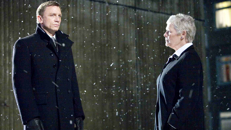 Quantum of Solace M and Bond 