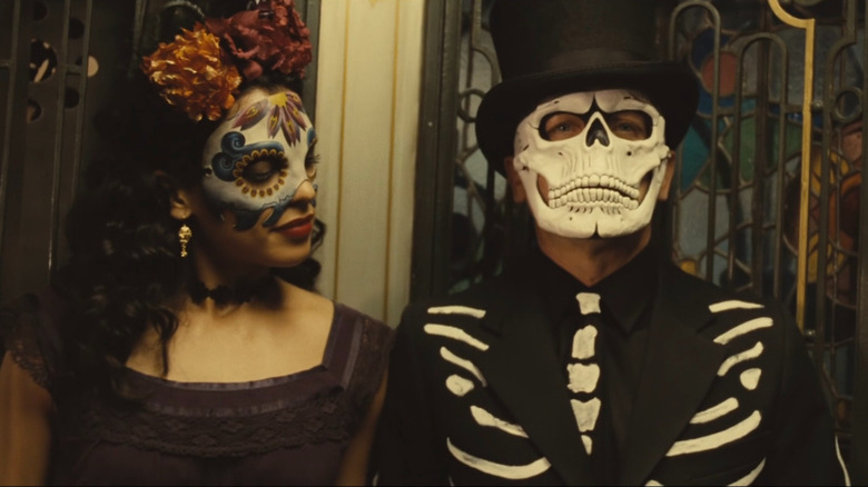 Spectre Bond Skeleton Costume