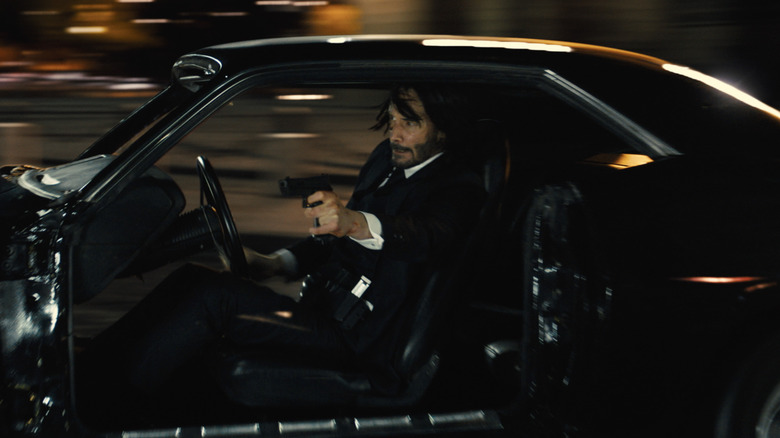 John Wick 4 car scene 