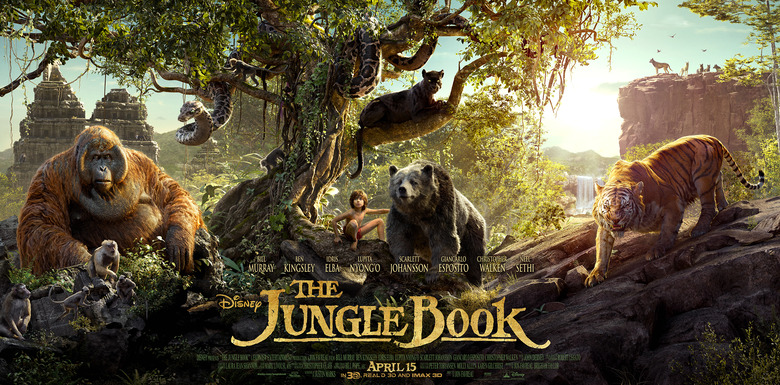 The Jungle Book poster tryptic