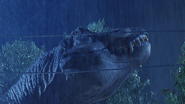 Tyrannosaurus Rex in Jurassic Park