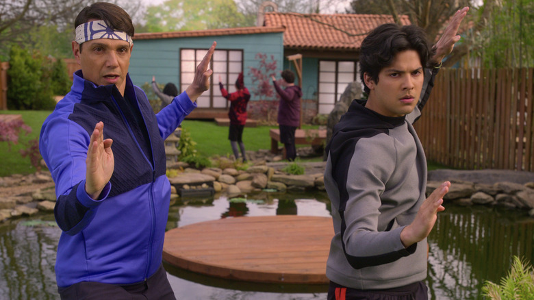 Xolo Maridueña in Cobra Kai season 4