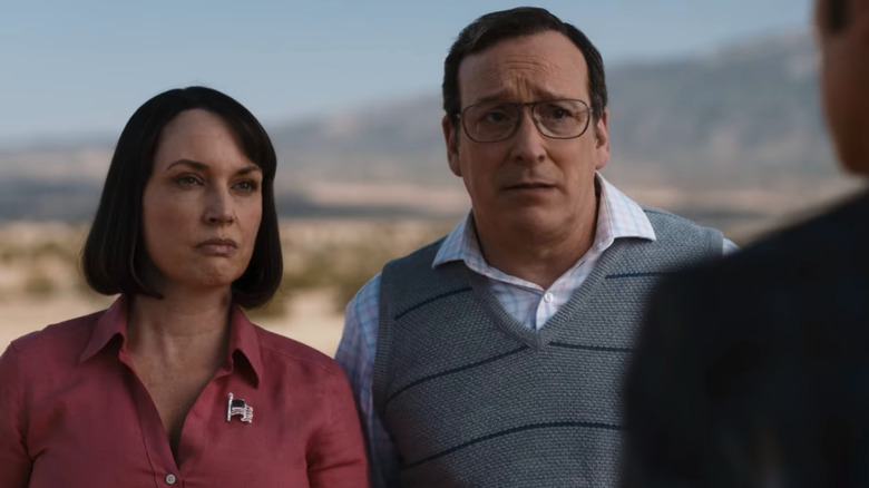 Julie Ann Emery as Betty Kettleman and Jeremy Shamos as Craig Kettleman in Better Call Saul 