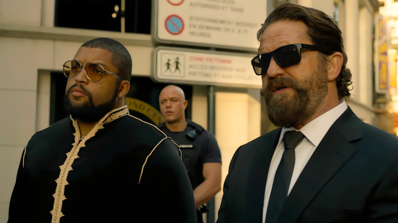 Donnie Wilson y Big Nick O'Brien están uno al lado del otro en Den of Thieves 2: Pantera