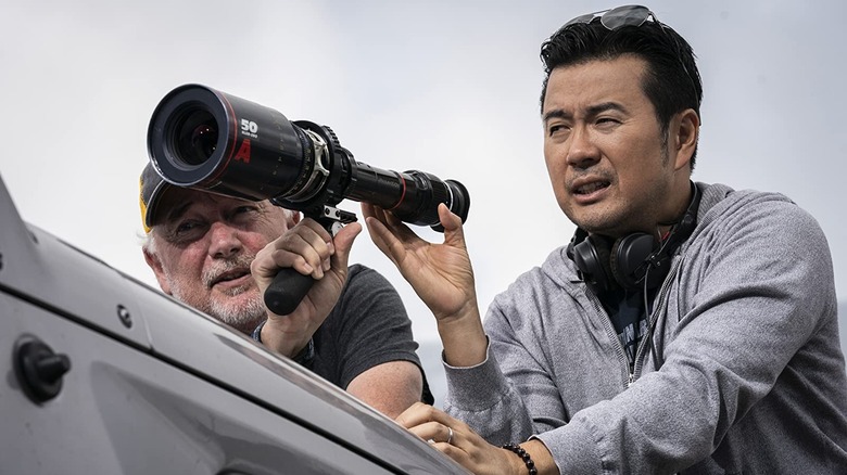 Justin Lin filming F9: The Fast Saga