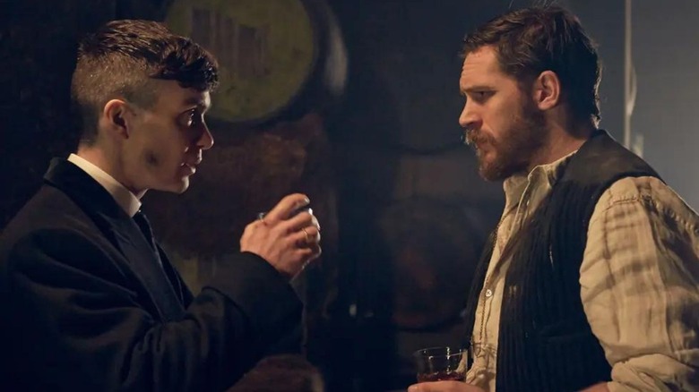 Cillian Murphy and Tom Hardy in Peaky Blinders