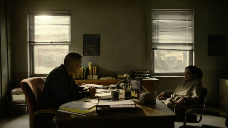 Terry Chen and Bella Ramsey in The Last of Us