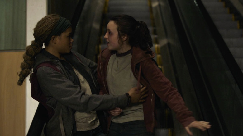 Storm Reid and Bella Ramsey in The Last of Us