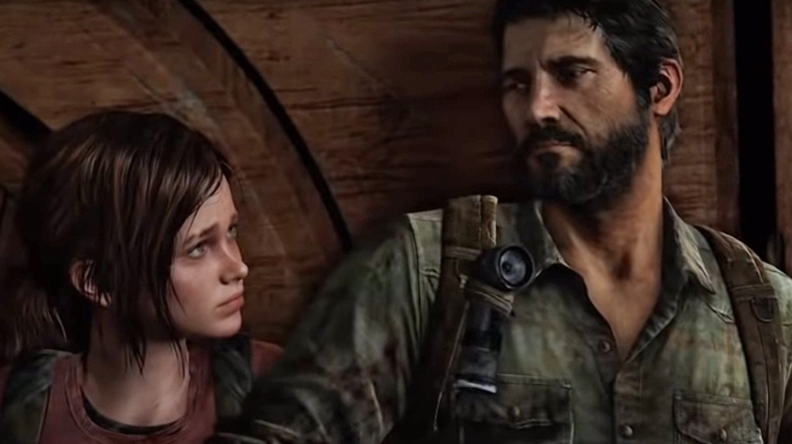 THE LAST OF US Ellie Meets Video Game Joel