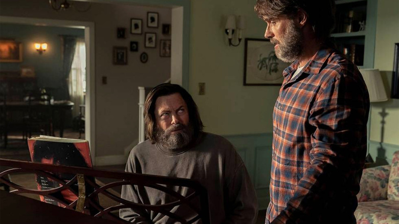 Nick Offerman and Murray Bartlett in The Last of Us