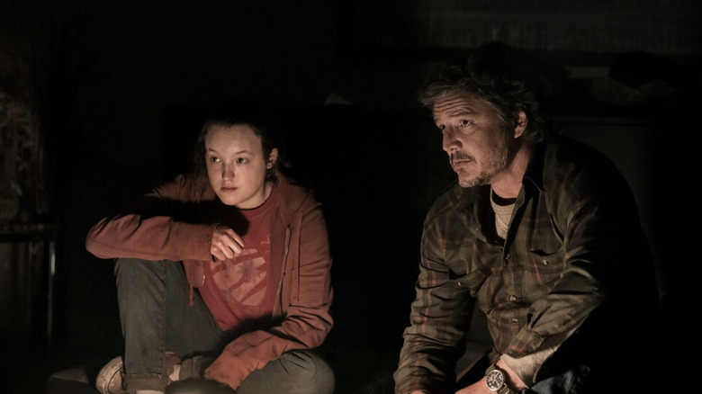 Bella Ramsey and Pedro Pascal in HBO's The Last of Us