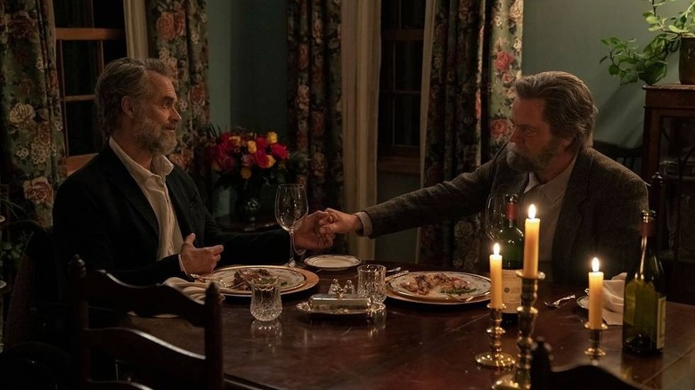Bill and Frank have dinner in the last of us 1 season