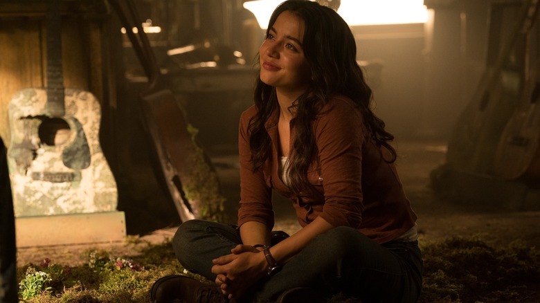 Isabella Mercyid while Dina was sitting interlocking and smiling at the end