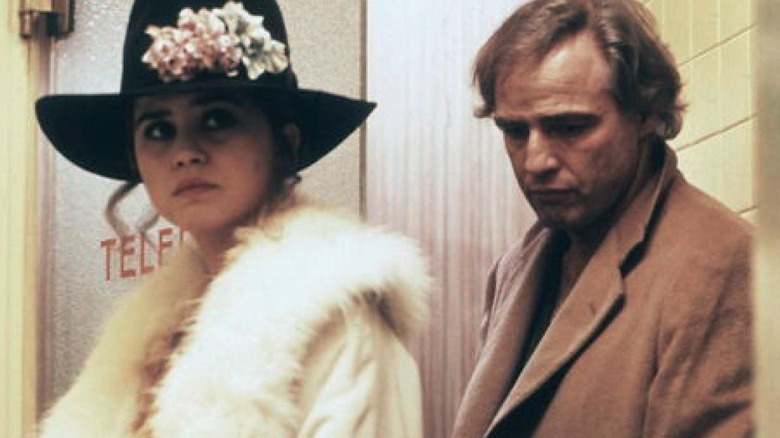 Marlon Brando and Maria Schneider in Last Tango in Paris 