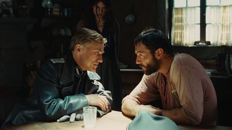 Inglourious Basterds Christoph Waltz Denis Menochet