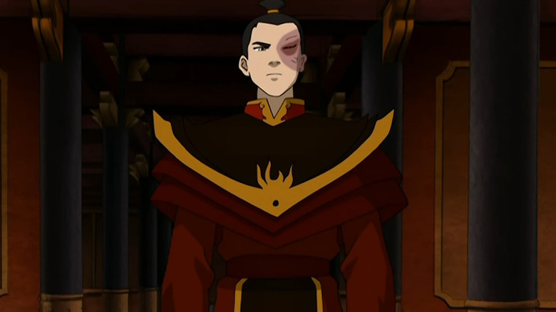 Zuko stands proud as the New Fire Lord in Avatar: The Last Airbender
